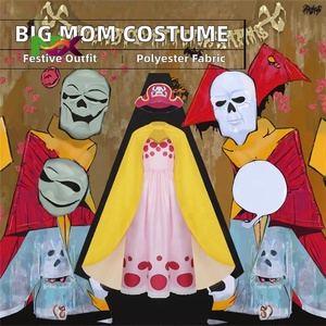 Costume de cosplay Big Mom Anime Charlotte <span class=keywords><strong>Linlin</strong></span> pour femmes AOKG-008-22 avec des robes élégantes pour Halloween - Product Image 3