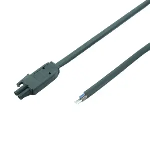 Led halojen zemin lambaları için 250V 7A tüv kablolama tel konektörü kablosuz tak AMP 2 pin plug in oyun soketi