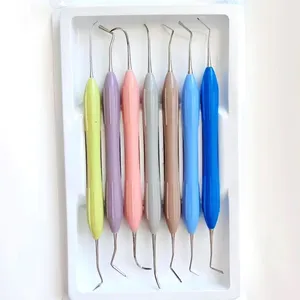 เครื่องมืออุดฟันเรซิ่น ด้ามจับซิลิโคน สำหรับงานบูรณะฟันสวยงาม - Product Image 1