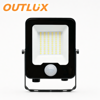 Reflectores LED para Exteriores IP65 de 10W-400W para Iluminación de Estadios y Puertas, Alta Luminosidad