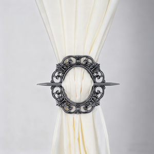 Modern Stainless Steel Curtain Hook Accessories with <strong>Tie</strong> <strong>Backs</strong> (Custom Size) - Product Image 4