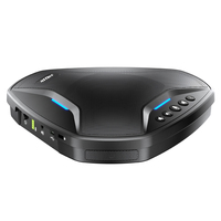 W3W système de conférence portable sans fil haut-parleur microphone haut-parleur de table de conférence micro omnidirectionnel à 360 degrés