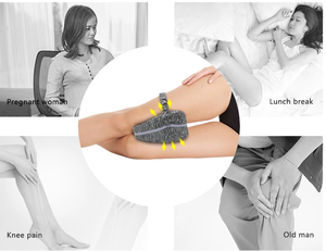 Bantal kaki untuk Tidur samping, bantal pelurus tulang belakang halus, meringankan nyeri pinggul, Linu, dengan tali elastis - Product Image 3