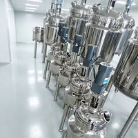 Micro-brasserie à forte demande, unité de brassage 1000L, cuve de fermentation sous pression 10HL, réservoir à capacité étendue 2000L-3000L
