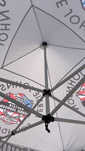 <span class=keywords><strong>Toldo</strong></span> Plegable de Aluminio 3x3m, Carpa Publicitaria para Exteriores, Gazebo Portátil con Cubierta de Techo 800D - Product Image 5