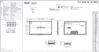 Módulo LCD TFT IPS TMK de 6.2 Pulgadas, 1024*600, 40 Pines, LVDS JD9168S, -30C~+85C, Alto Brillo, 1000cd/m, Retroiluminación LED de Borde, Pantalla de 60Hz