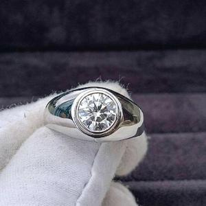 Custom 925 Sterling Silver Moissanite <b>Diamond</b> <b>Ring</b> Luxury Bridal Engagement Fine Jewelry Collection - Product Image 5