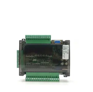 FX3U-24MR FX3U-24MT PLC לוח 14 קלט 10 פלט 6AD 2DA עם 485 תקשורת וrtc