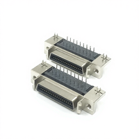 Connecteur femelle SCSI 36 broches à souder sur circuit imprimé pour application d'assemblage de circuits imprimés