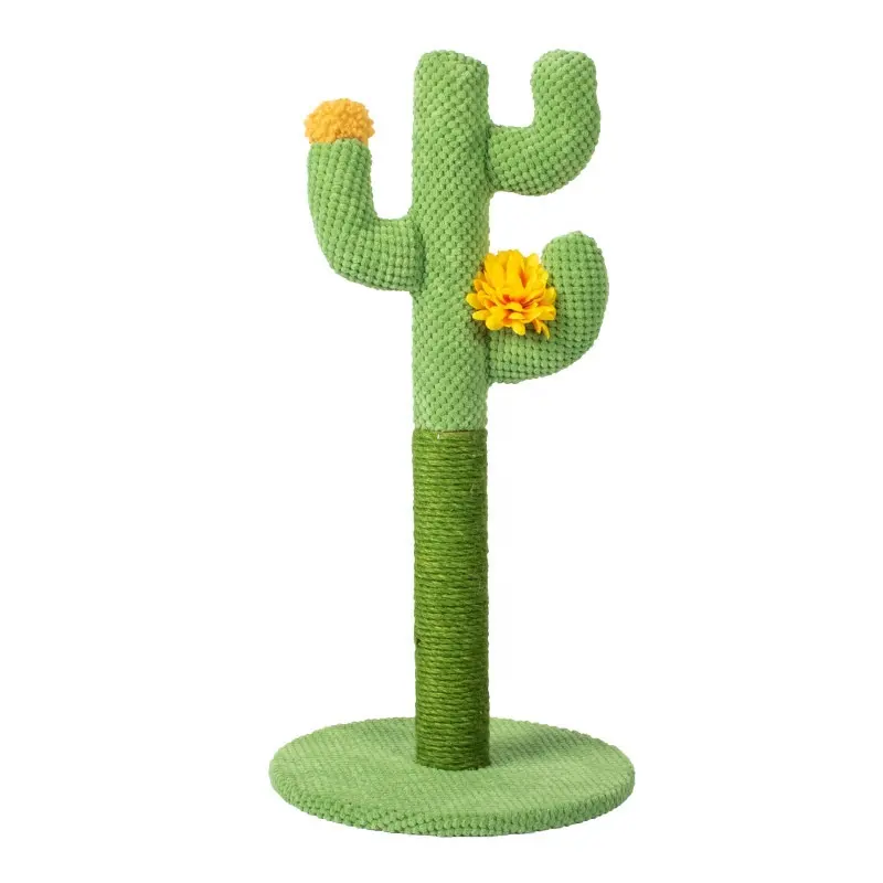 Cat Scratching Posts for Indoor Cats Sisal Rope Kitten Scratcher for Cats Kittens Tall Cactus Scratching Post for Climbing Frame