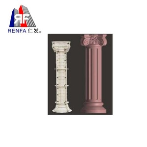 RF High-quality Architectural Decoration Concrete <strong>Column</strong> Pillars Mold Durable <strong>Roman</strong> Pillar <strong>Column</strong> Molds For Sale - Product Image 5