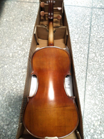 Biola Profesional Buatan Tangan dengan Bagian Atas Kayu Spruce dan Bagian Belakang Kayu Maple Ukuran 3/4 dan 4/4