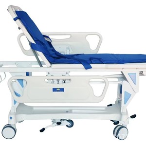 Cama de Endoscopia Médica con Altura Ajustable, 4 Ruedas, Carro de Hospital para Transporte de Pacientes - Product Image 1