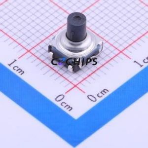 KSC621JLFS Tactile Switch SMD-4P,6.2x6.2mm Switch Single Pole Single Throw Round Button 1.7N Vertical Mount - Product Image 1