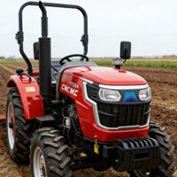 Tracteur CNCMC TT354 30HP avec moteur YTO, tracteur agricole compact pour travaux sur petits terrains