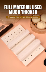 Papel de manteiga de silicone dupla face branco personalizado 38 40 42 50gsm - Product Image 4