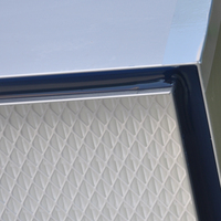 Filtro HEPA de Sellado Líquido, Filtro de Aire de Alta Eficiencia, Tamaño Personalizado, Filtración Hermética para Cuartos Limpios, HVAC y Laboratorios