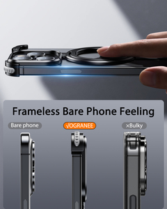 Siêu-Mỏng Nhôm Trường Hợp Đối Với <span class=keywords><strong>iPhone</strong></span> 16 15 14 13 Pro Max Chống Sốc Kim Loại Khung Điện Thoại Trường Hợp Đứng Bền Acrylic Đứng Chủ - Product Image 4