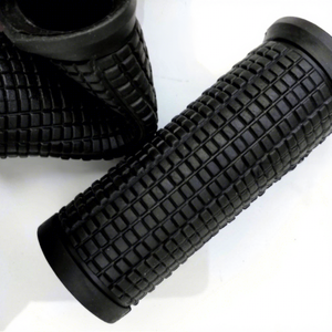 Puños para Manillar de Bicicleta de 22.2mm, Negros, de Goma Suave, Accesorios para Bicicleta de Montaña, 7.5cm y 12cm - Product Image 1