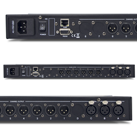 Processeur de sonorisation DSP FIR LB306 3 entrées 6 sorties, 500 MHz, double cœur, 32 bits, 768 kHz ADC, PEQ, DEQ, GEQ, contrôle USB, LAN, PC