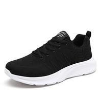 Chaussures de course/de marche légères en mesh pour femmes, printemps-été, respirantes, décontractées, semelle intérieure en caoutchouc amortissante, semelle extérieure en PVC, tendance