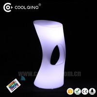 Kursi Bar Luar Ruangan Tahan Air Coolqing dengan Desain Modern untuk Penggunaan Ruang Makan & Gym, Furnitur Komersial LED Bergerak