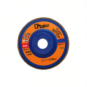 Disco de Láminas Ttake 115x22 mm, Grano 80, para Pulir Metal - Product Image 2
