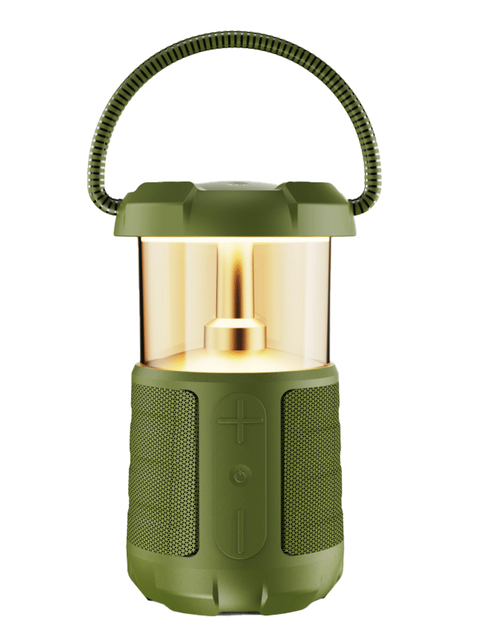 Fashion Portable Factory Outdoor Camping Speaker Waterproof LED Lights Bluetooth Speaker for Travelling