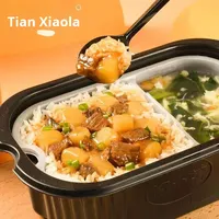 Tian Xiaohua Self-Heating Rice Yellow Braised Chicken Potato Beef Upgraded Soup Boxed Convenient Instant Food Large Portion