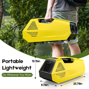 Commercial Household Outdoor Portable Air Conditioner 2000 BTU Energy Efficient Class Plastic <b>Tent</b> Cooling/Heating - Product Image 3