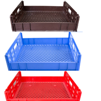 Caisses à pain en plastique caisse conteneur de déménagement en plastique caisse empilable