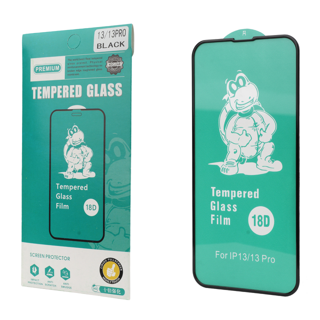 Factory OEM 18D HD Screen Protector Silicone Edge Screen Protective Glass Film for iphone 16e/16 Vidrio Templado De Accesorios
