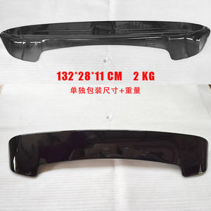 Aileron arrière Toyota Hilux Revo, noir brillant, ABS, becquet de pare-chocs, 2015-2023 - Product Image 3