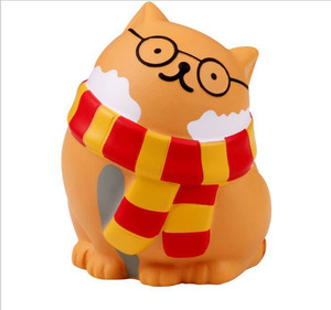 Custom logo Eco-friendly Cute <b>Cat</b> Slow Rising <b>Squishy</b> Toy - Product Image 2