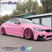 Jantes en alliage forgées sur mesure CF Custom Heart Design Unique 20 21 pouces 5x112 2 pièces légères haute performance pour BMW M4 M3