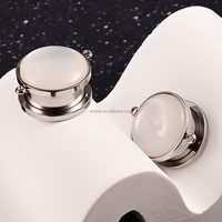 Evorte Custom 0g 1g DIY, dilatateurs d'oreille en acier inoxydable blanc, plug, tunnel, expander, stretcher, bijoux de corps