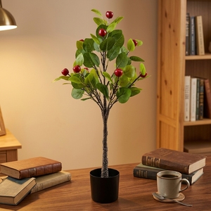 <span class=keywords><strong>Olivo</strong></span> Artificial con Tronco Removible de Plástico de 190 cm, Bonsái Artificial para Decoración de Hogar, Oficina y Hotel - Product Image 6