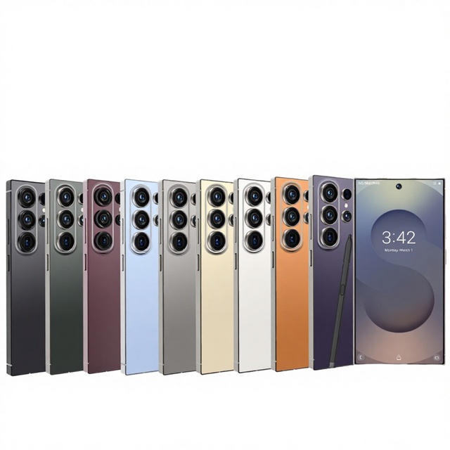 2026 New Original S26 Ultra NFC Smartphones 22GB+2TB 5G LTE Dual SIM 2K HD Face Unlock Android 15 108MP CDMA Deca Core Spanish