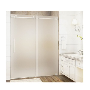 Verre dépoli gravé à l'acide de 3 mm à 8 mm pour la décoration intérieure/porte coulissante - Product Image 1