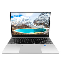 Offre directe d'usine : Ordinateur portable professionnel fin de 15,6 pouces avec Windows 10, 8 Go/16 Go de RAM et 128 Go/256 Go/512 Go/1 To de stockage