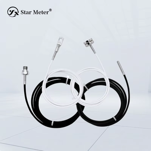 مستشعر درجة الحرارة CWDZ00 <span class=keywords><strong>PT100</strong></span> ذو مقاومة البلاتين عالية الدقة، جهاز إرسال درجة الحرارة OEM ODM، مقاوم للماء IP68، سطح من الفولاذ المقاوم للصدأ - Product Image 5