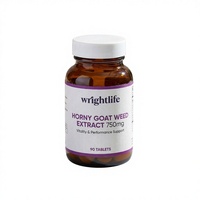 Extrait de Horny Goat Weed 750mg 90 Comprimés Antioxydant Complément Herbal Vitalité et Performance Adulte Marque Privée OEM Adolescents