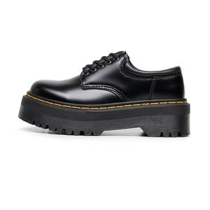 Производитель, оптовая продажа, 2025 ретро-британская Университетская обувь с круглым носком, простая небольшая кожаная обувь на толстой подошве для мужчин и женщин - Product Image 4