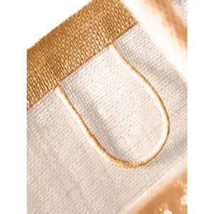 Sac de courses en jute scintillant, merchandising durable - Product Image 2