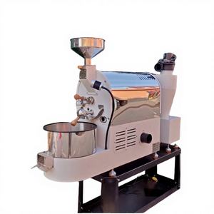 Machine à torréfier le café sans fumée, compacte, 2 kg, avec <span class=keywords><strong>bac</strong></span> de refroidissement, alimentation USB |   Gaz naturel/propane - Product Image 1