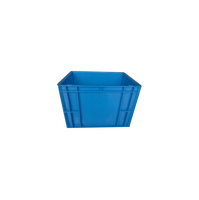 Usine en plastique standard de L'UE boîte durable et épaisse en plastique chiffre d'affaires logistique boîte avec couvercle