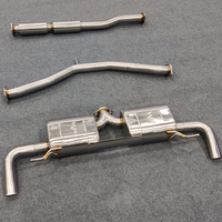 MM 팩토리 OEM SS304 캣백 배기 파이프 (볼보 SS60/V40/V50/V60/V70/V90 B4/B5/T8 2.0L 밸브 시스템 머플러 포함)