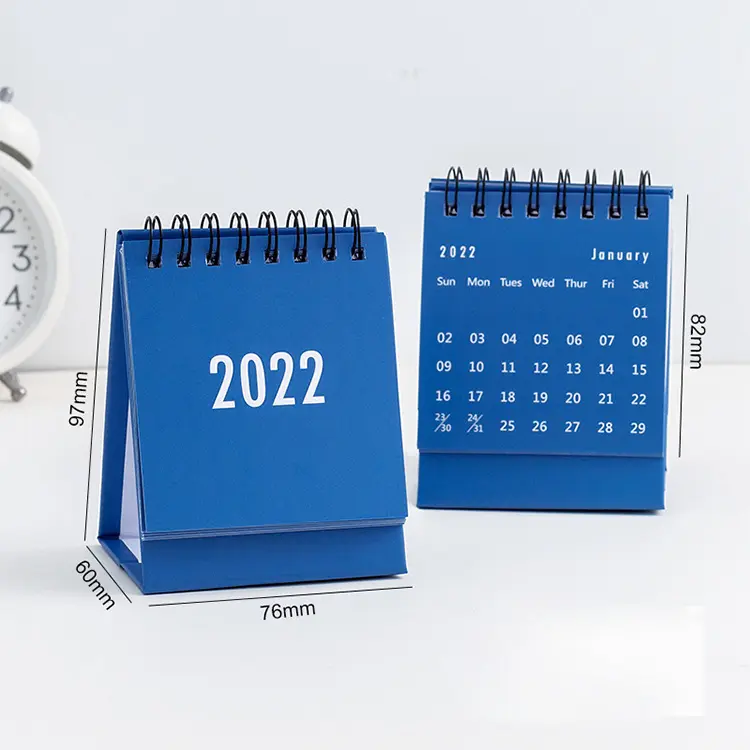 Школьные принадлежности онлайн Календарь 365 день 2022 с наклейкой календаря