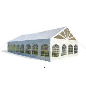 سرادق 20x60 سقف شفاف 6x18m خيمة حفلات شفافة من كلوريد البولي فينيل