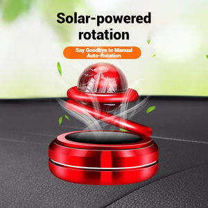Diffuseur d'air solaire portable pour voiture, en alliage d'aluminium, rotatif, parfumé, pour tableau de bord - Vente chaude - Product Image 2